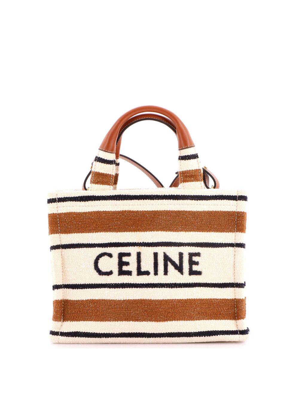 Celine Cabas Thais Tote Striped #370289C15B
